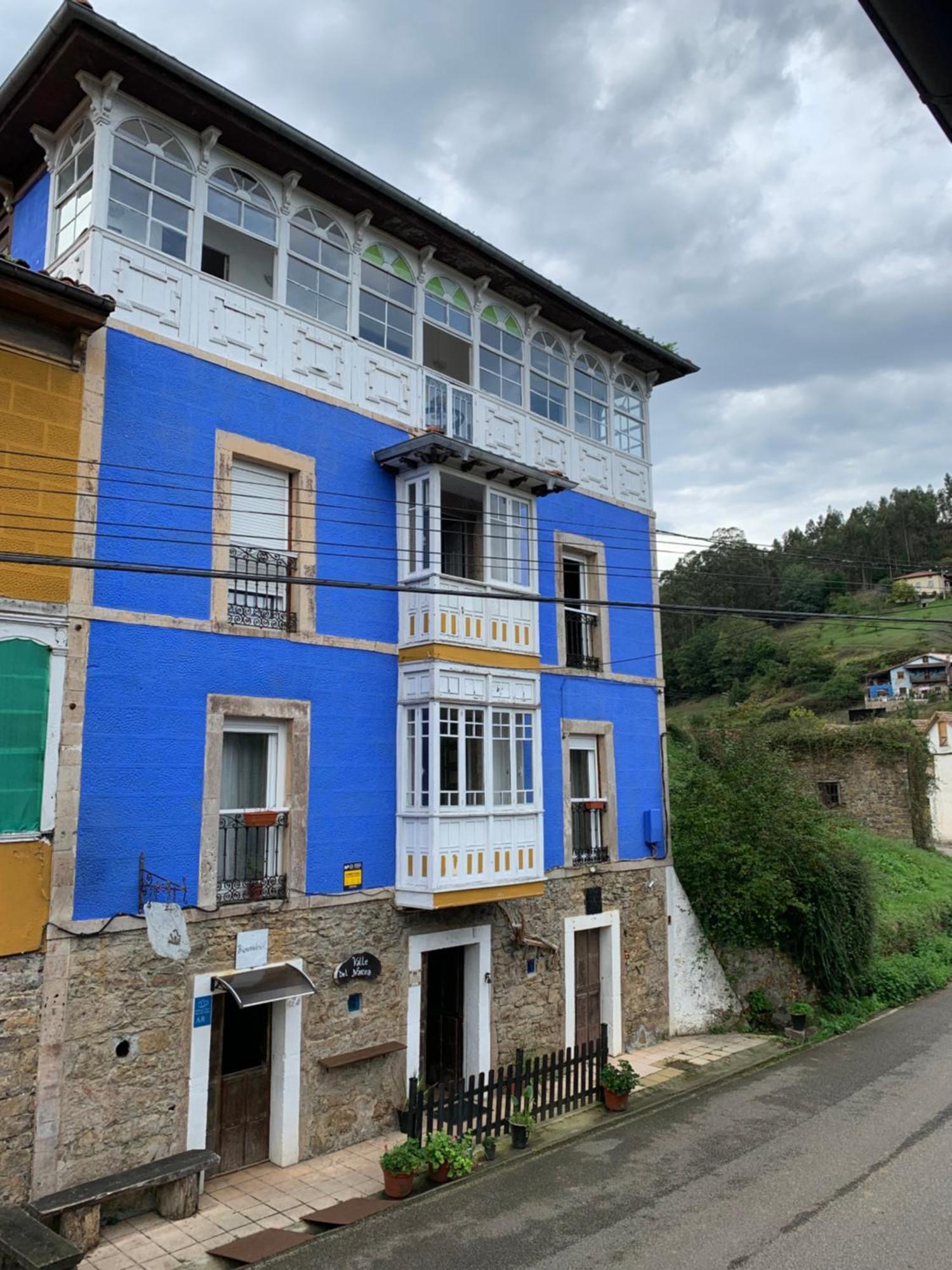 Corias Casona Junto Al Narcea Villa Exterior foto